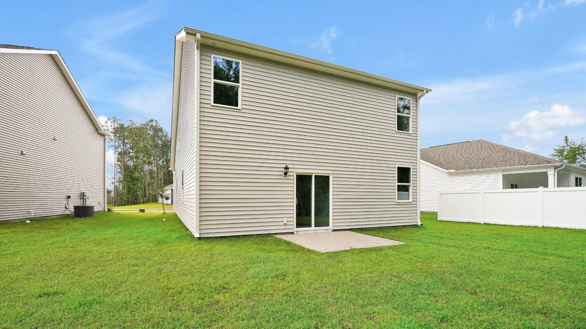 Enjoy the patio perfect for entertaining and enjoying the Carolina evenings.