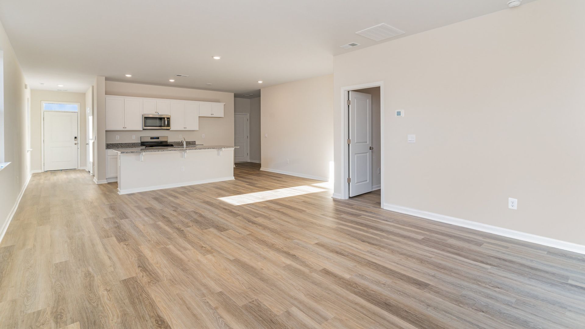 Inside this 5 bedroom, 3 bathroom home, you’ll find 2,583 square feet of comfortable living. The living area is an open concept, where your kitchen, living, and dining areas blend seamlessly into a space perfect for everyday living and entertaining.