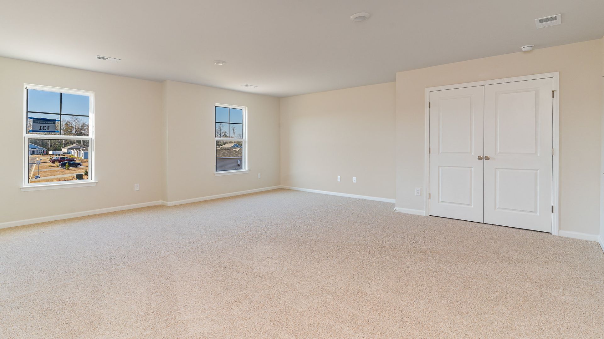 The primary bedroom has its own attached bathroom that features a walk-in closet and all the space you need to get ready in the morning. Sharing a sink isn’t a worry with the double vanity, and you also get additional privacy with a separate door for the toilet and shower.