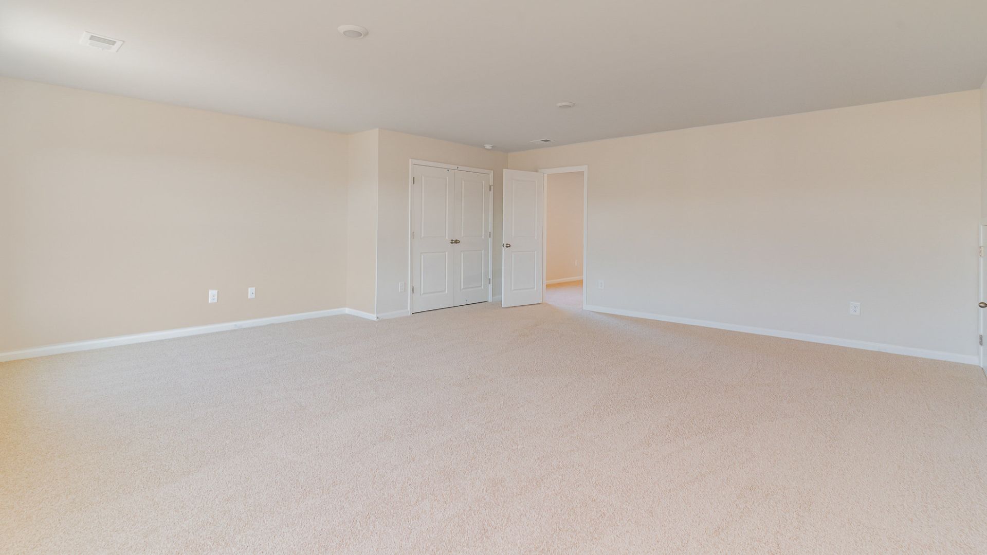 In every bedroom you’ll have carpeted floors and a closet in each room. Whether these rooms become bedrooms, office spaces, or other bonus rooms, there is sure to be comfort.