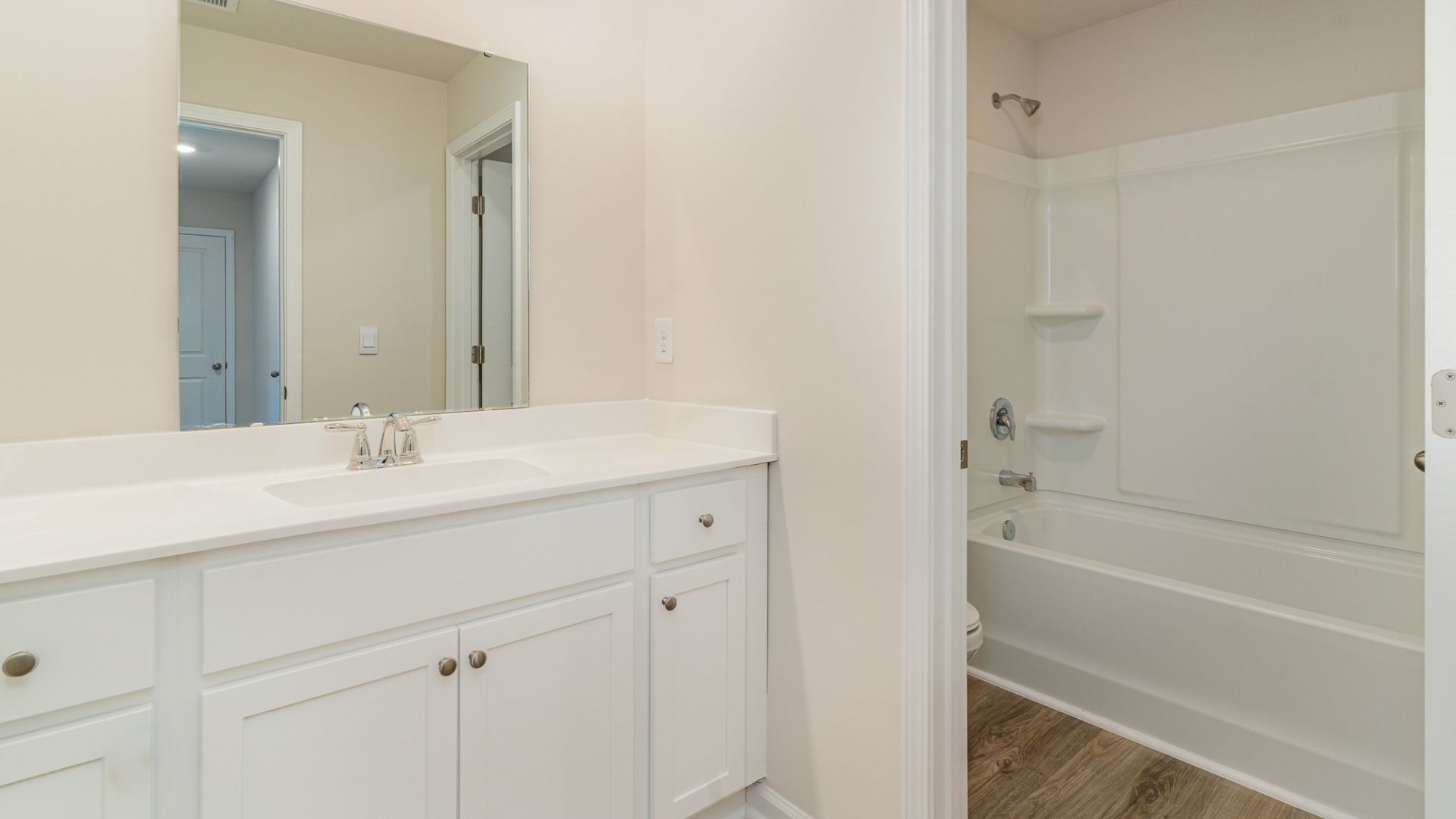 In every bedroom you’ll have carpeted floors and a closet in each room. Whether these rooms become bedrooms, office spaces, or other bonus rooms, there is sure to be comfort.