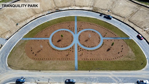 Homeowners will enjoy our community tranquility park which provides a place to meet friends, have lunch, take a break from shopping, or unwind after a long day at the office.