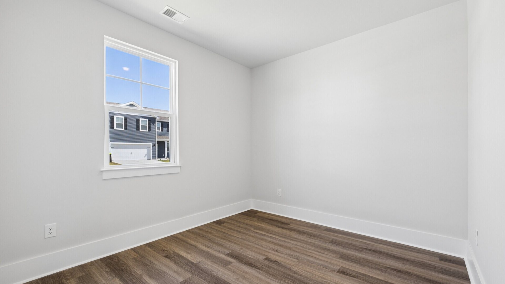 The primary bedroom has its own attached bathroom that features a walk-in closet and all the space you need to get ready in the morning.