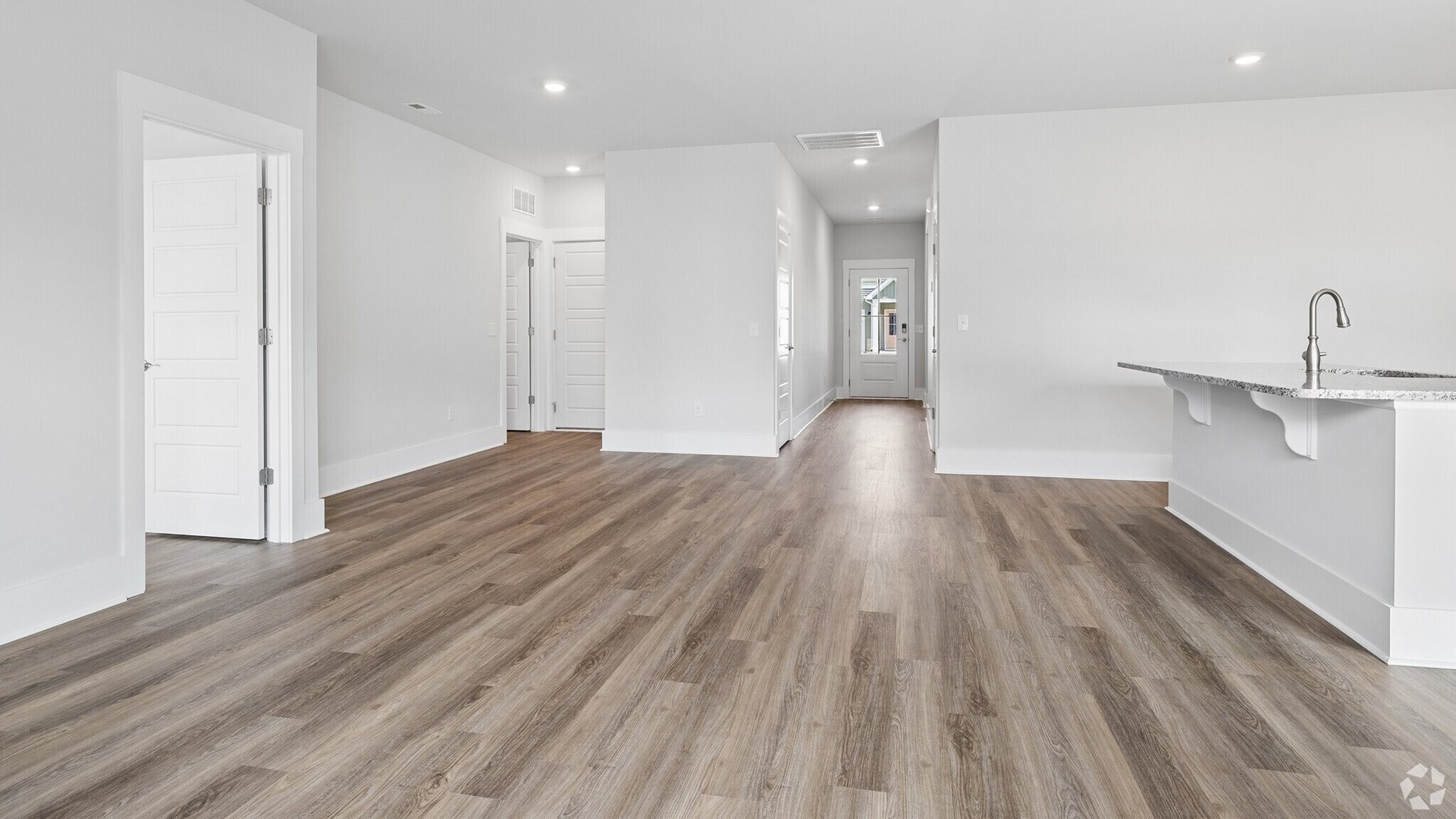 Inside this 3 bedroom, 2 bathroom home, you’ll find 1,475 square feet of comfortable living. The living area is an open concept, where your kitchen, living, and dining areas blend seamlessly into a space perfect for everyday living and entertaining.