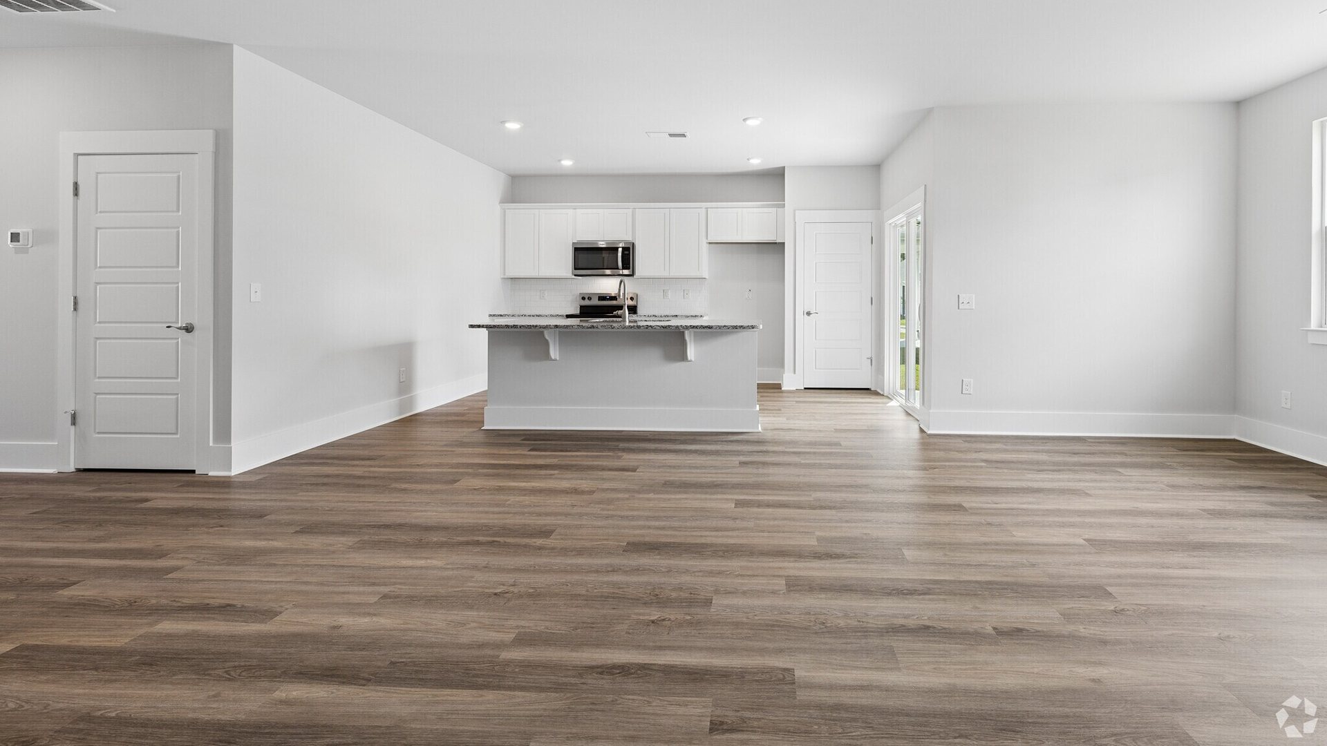Inside this 3 bedroom, 2 bathroom home, you’ll find 1,475 square feet of comfortable living. The living area is an open concept, where your kitchen, living, and dining areas blend seamlessly into a space perfect for everyday living and entertaining.