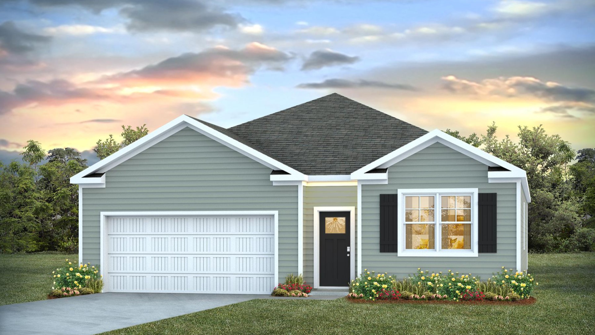 Step inside our popular one-story Cali for a layout that's as functional as it is fabulous. Inside this 4 bedroom, 2 bathroom home, you’ll find 1,774 square feet of comfortable living.