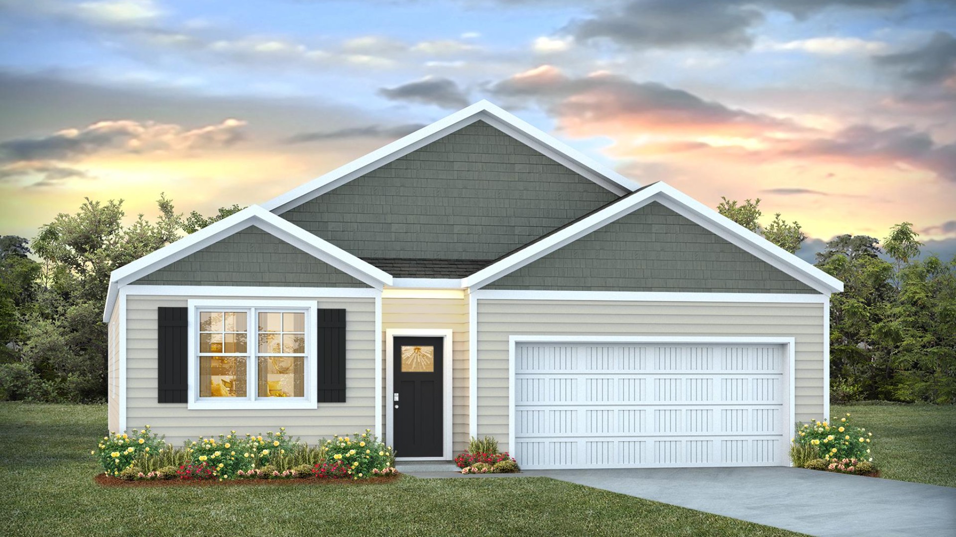 Step inside our popular one-story Cali for a layout that's as functional as it is fabulous. Inside this 4 bedroom, 2 bathroom home, you’ll find 1,774 square feet of comfortable living.