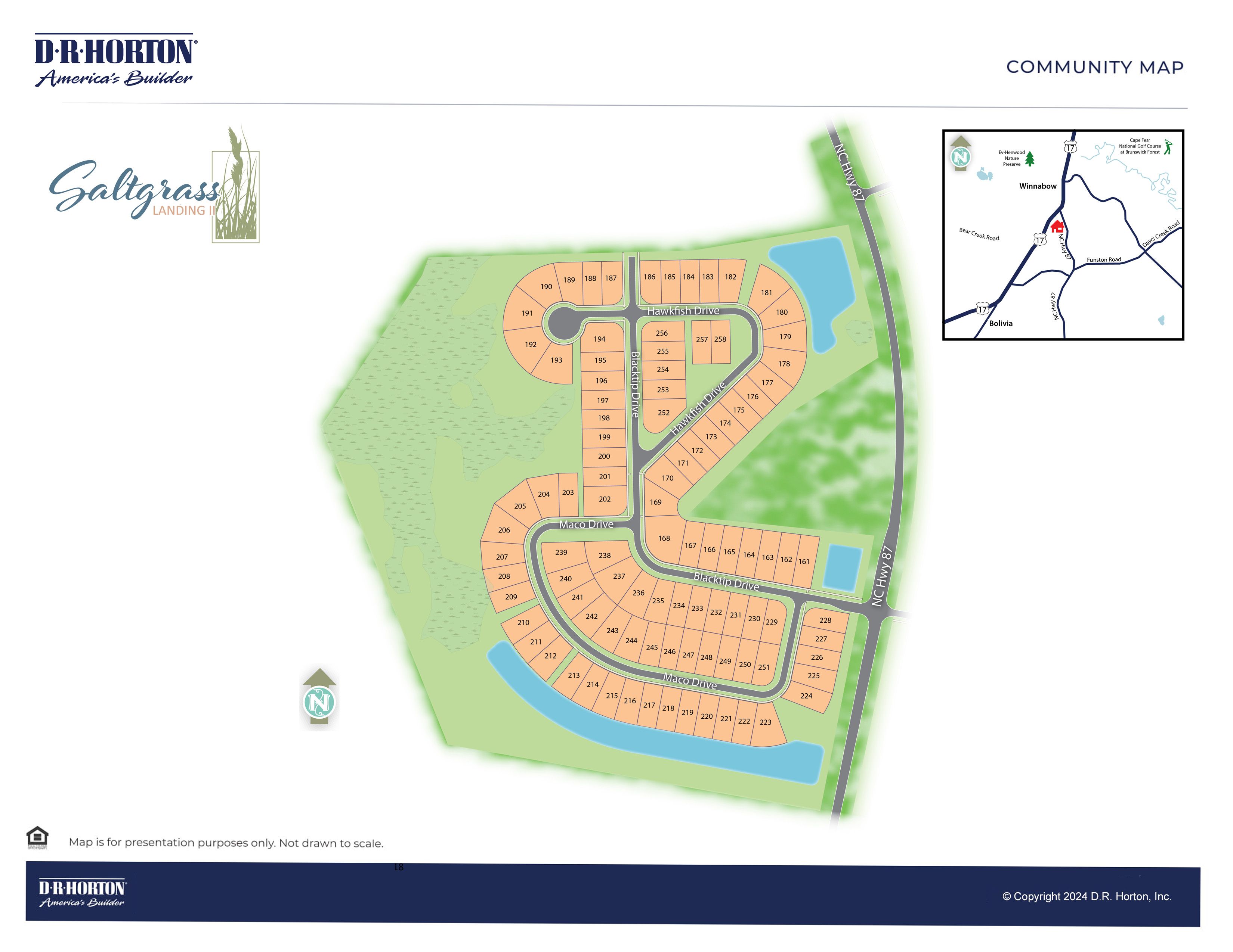 Static Lot Map