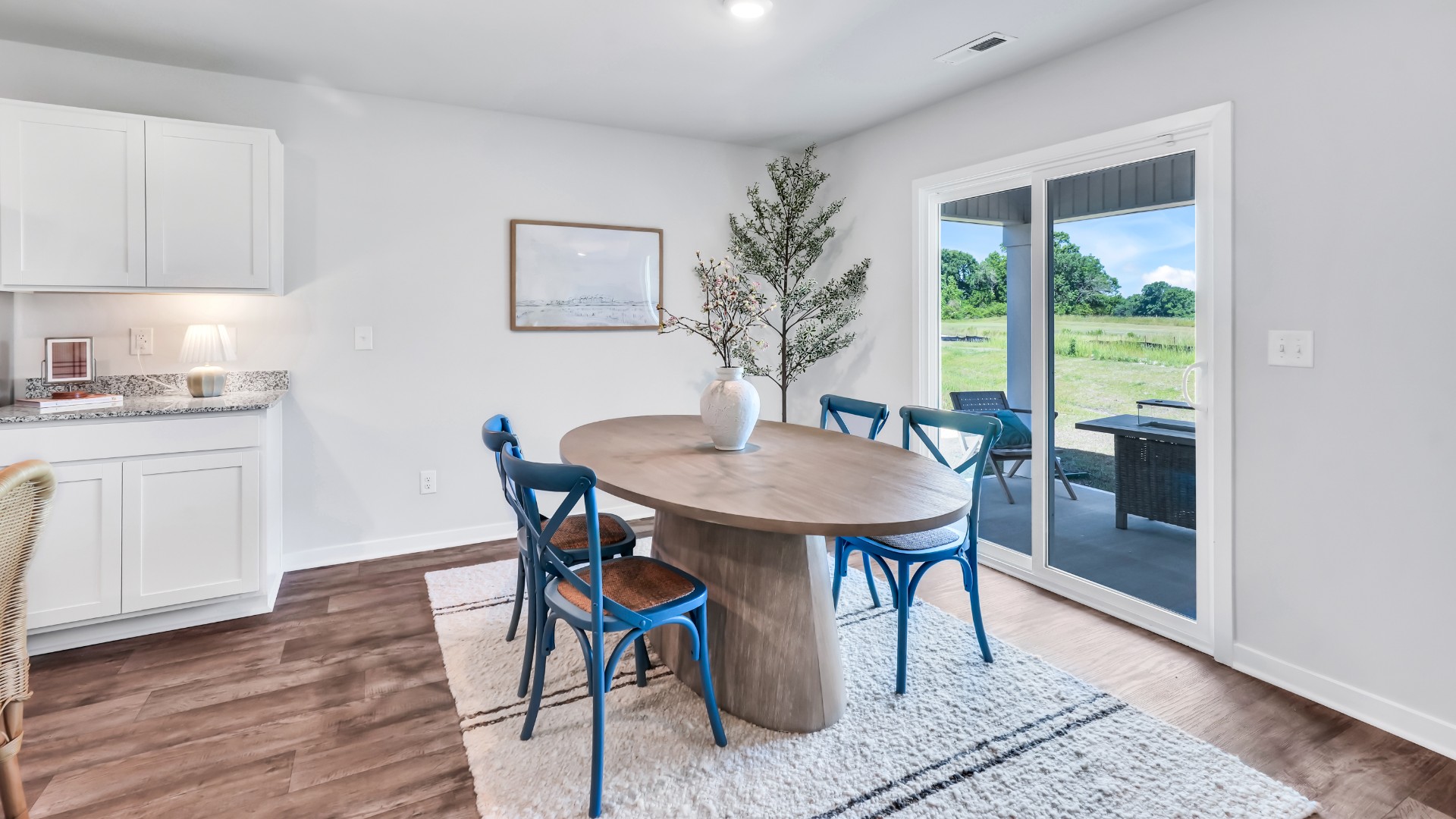 Inside this 4 bedroom, 2 bathroom home, you’ll find 1,774 square feet of comfortable living. The living area is an open concept, where your kitchen, living, and dining areas blend seamlessly into a space perfect for everyday living and entertaining.