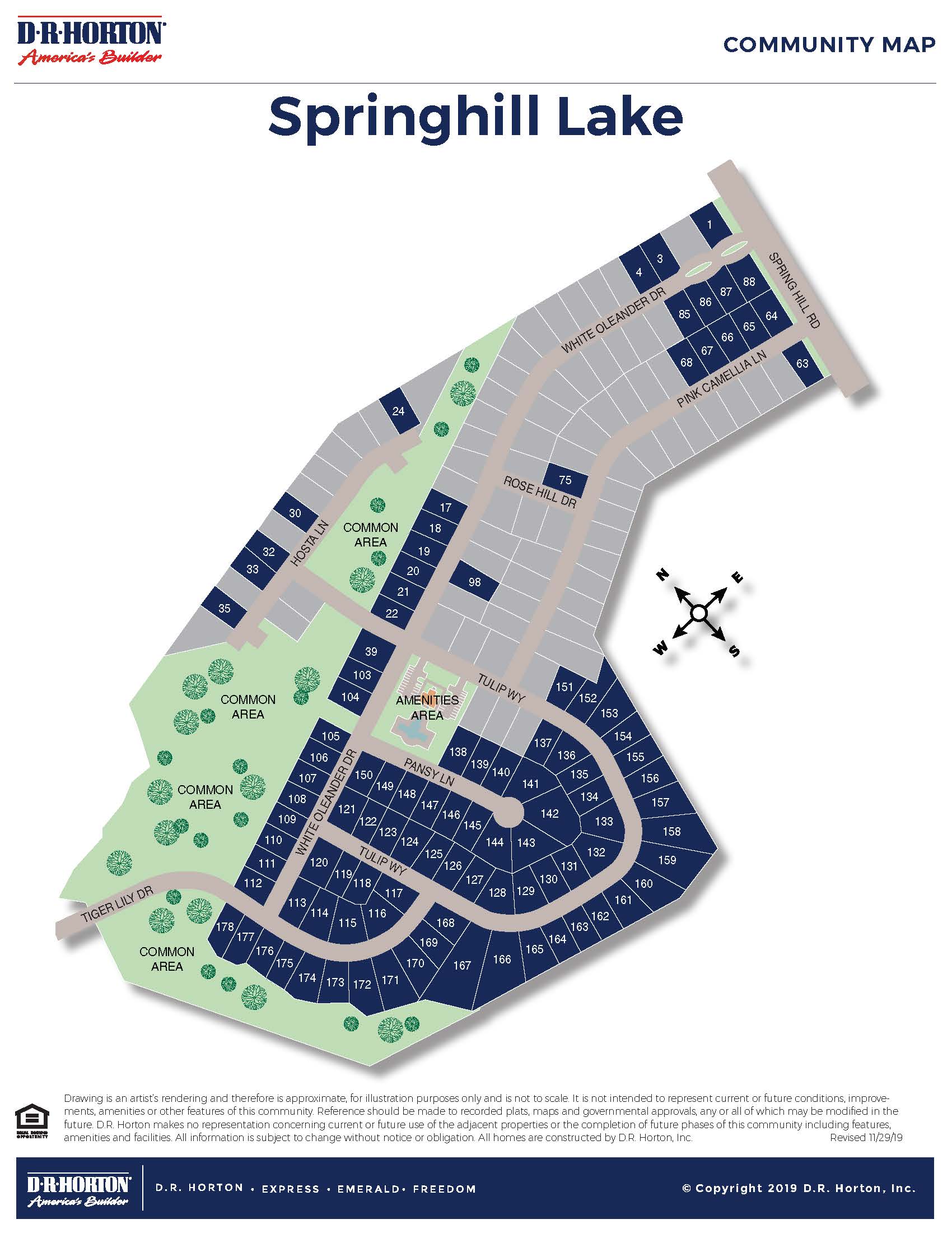 New Homes in Springhill Lake Lexington, SC D.R. Horton