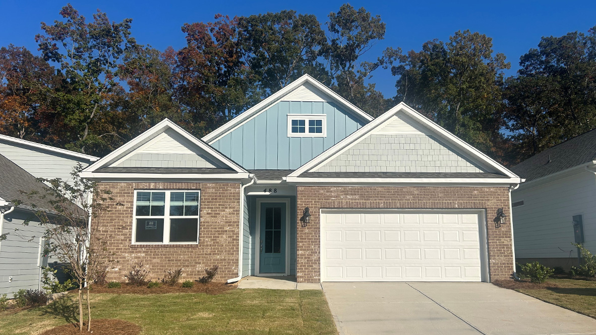 The Bradford floorplan for sale in Cross Creek, an active adult community.