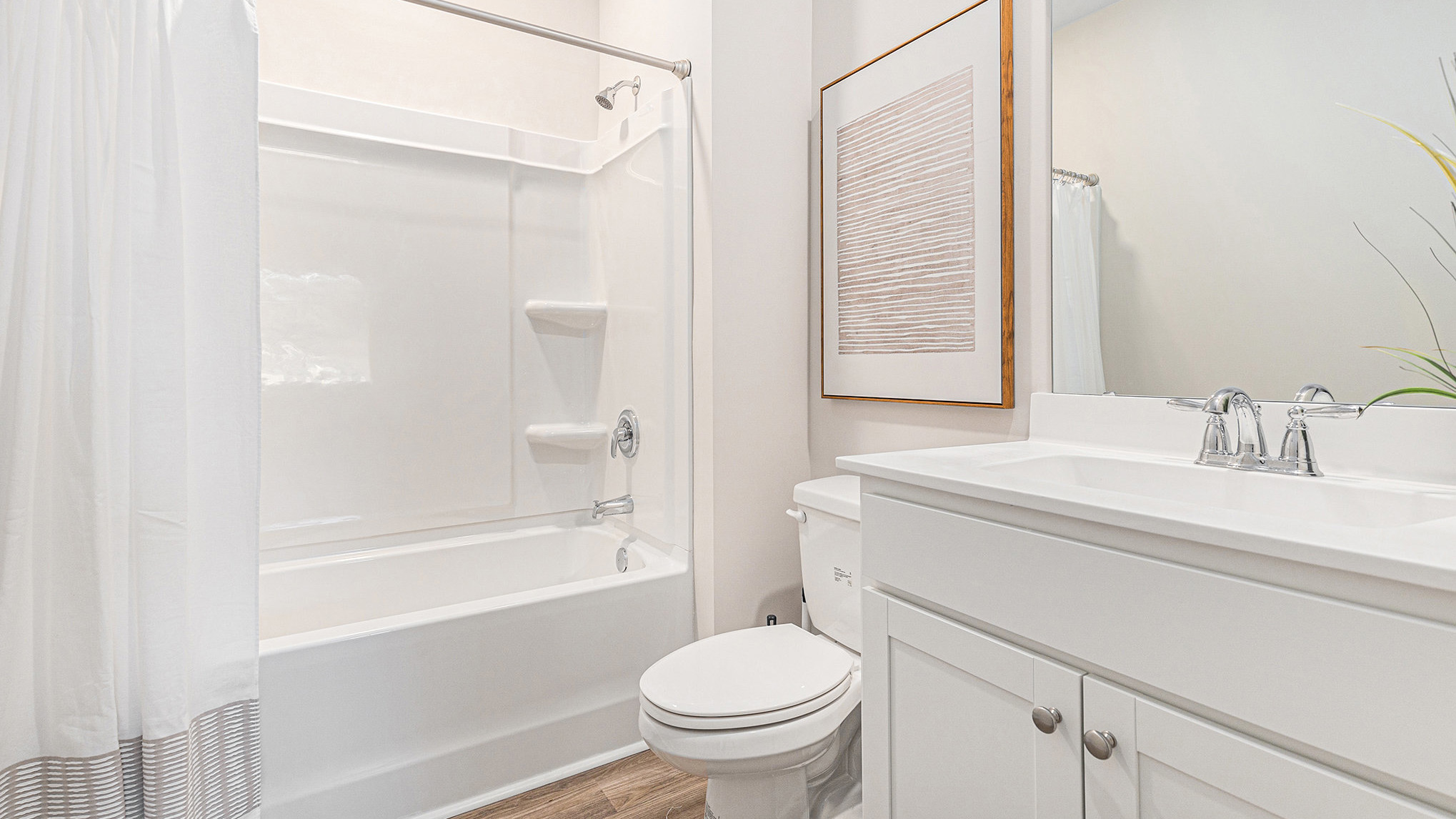 Bathroom 2 with a shower/tub combo