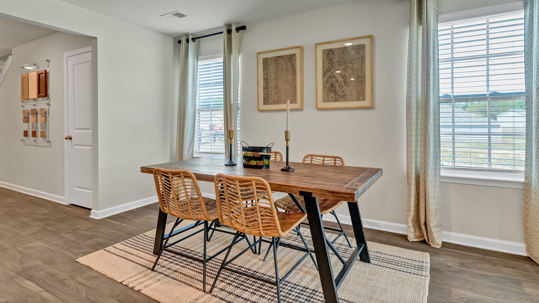 Dining area with lots of natural light