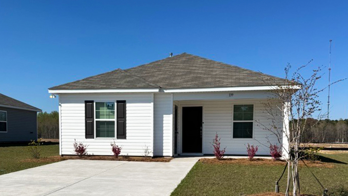 Single story home for sale in Orangeburg with covered front porch