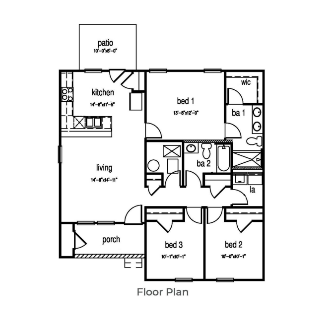 The Curtis Floorplan