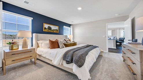 Primary Bedroom with several windows for natural light.