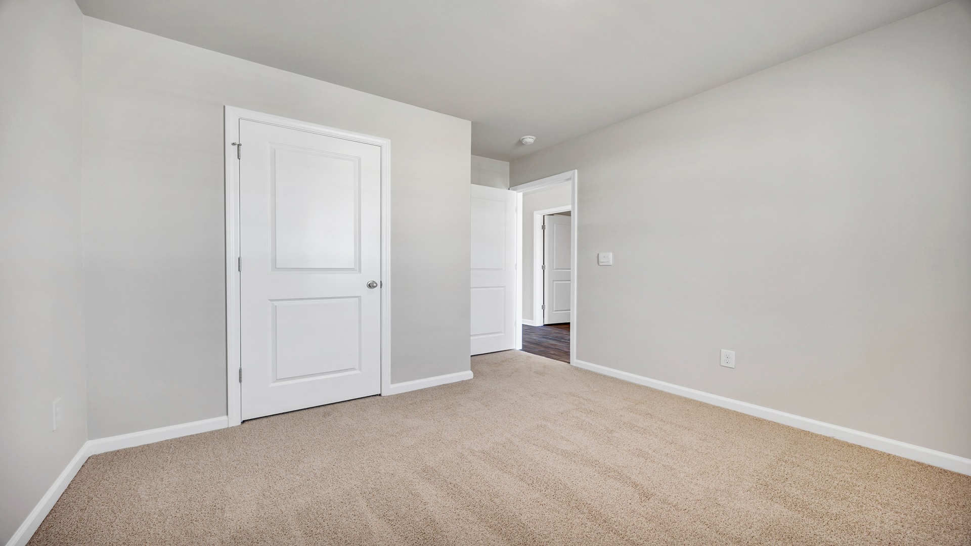 Private closet in the bedrooms of the Lewis floorplan