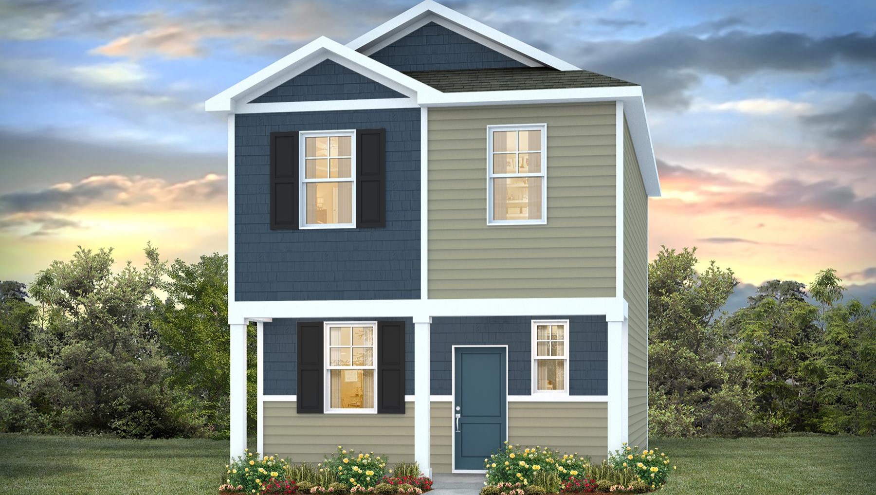 Three-bedroom, two-bathroom home for sale in The Park at Wilkinson in Orangeburg, SC