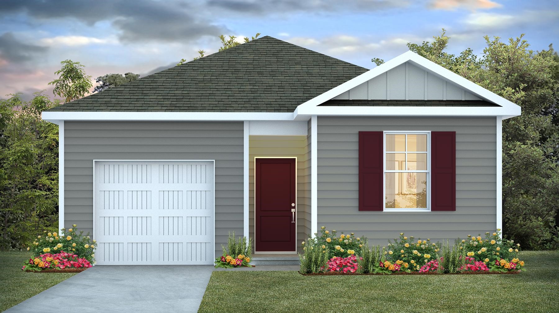 The Cameron A elevation features 4 bedrooms and 2 bathrooms.