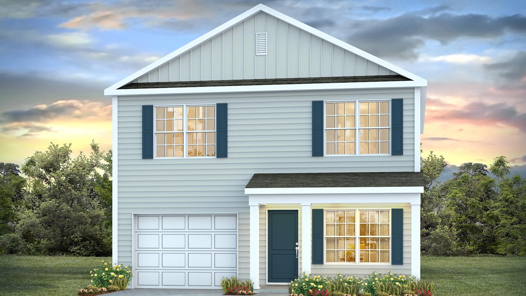 Harrison C with covered front porch