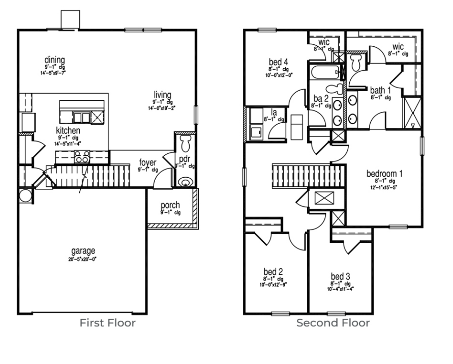Aisle floorplan image