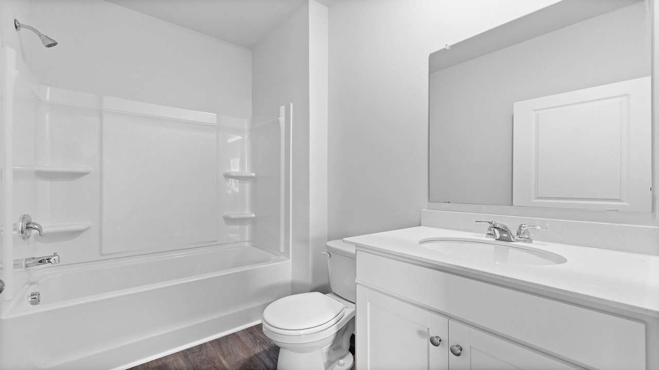 Downstairs bathroom that will have a standup shower