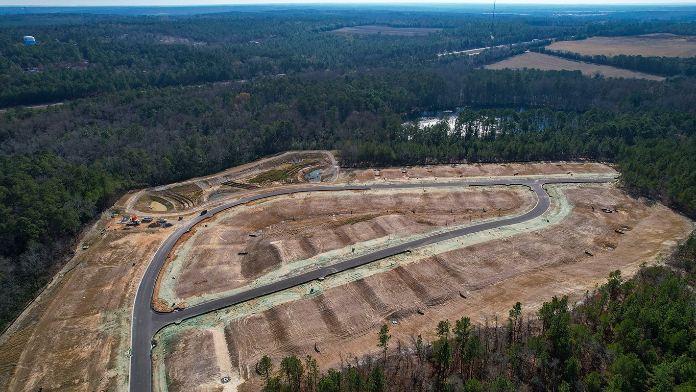 Back section of the new community