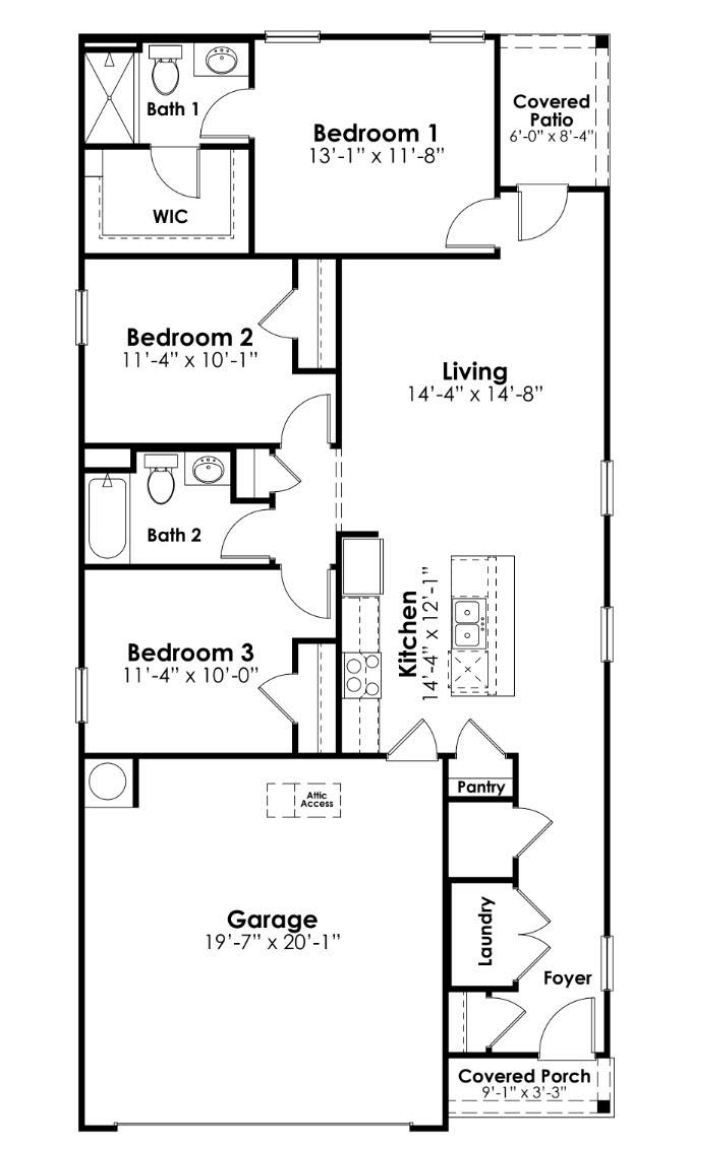 Downing Floorplan Image