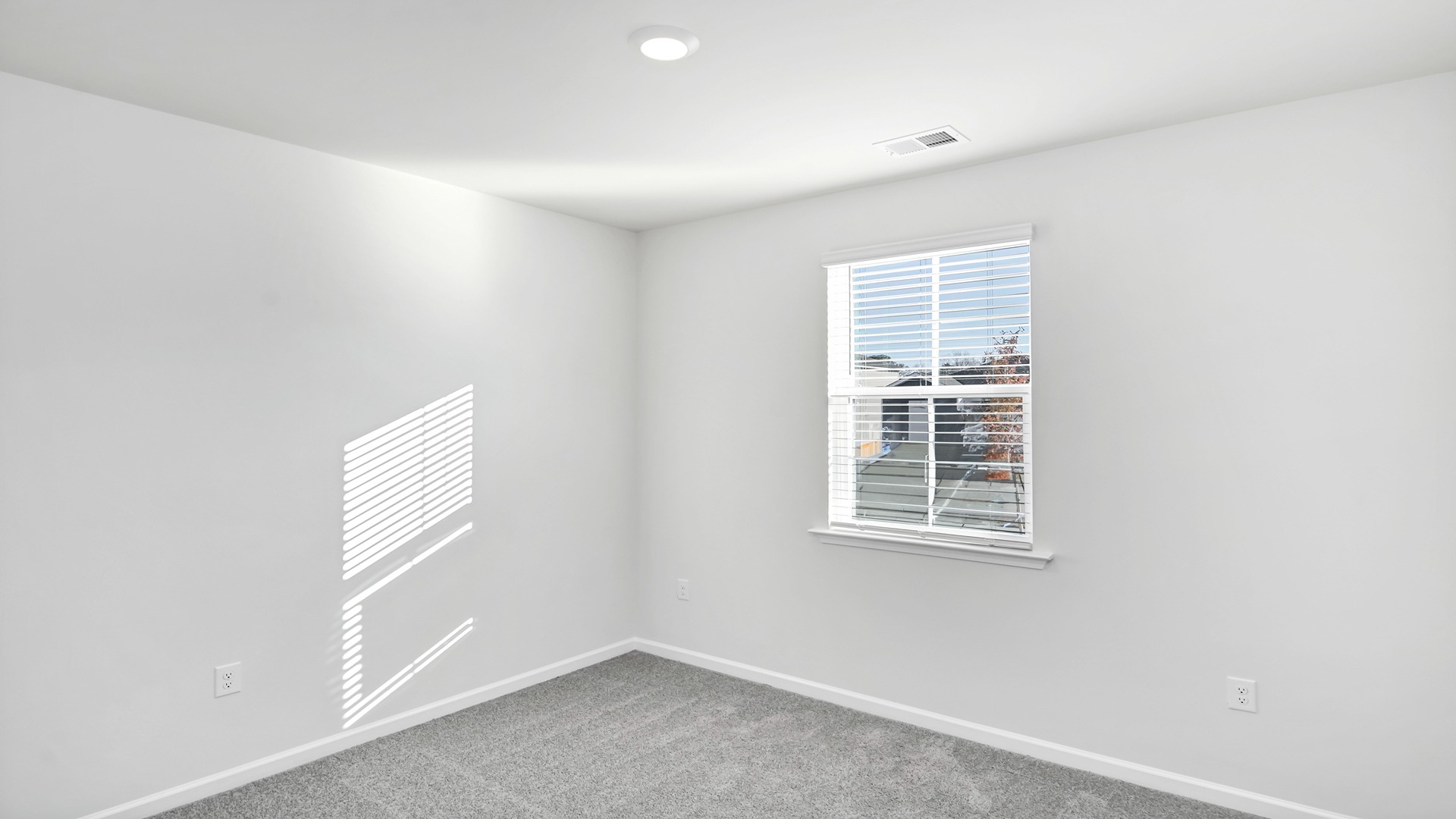 Bedroom 3 is carpeted.