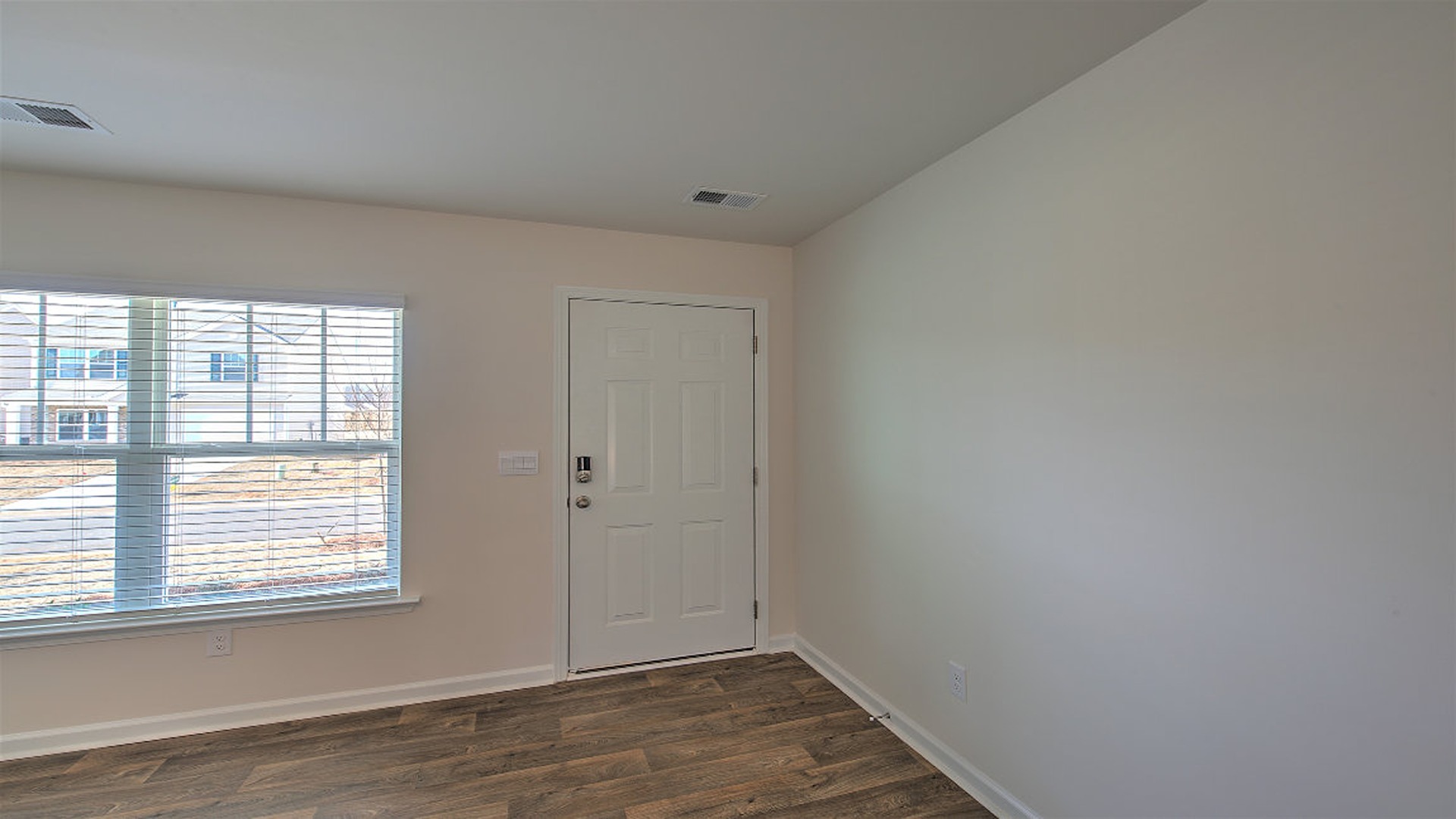 Front entrance in living area