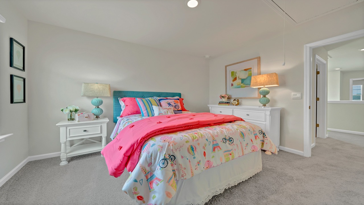 Bedroom 4 with walk-in closet