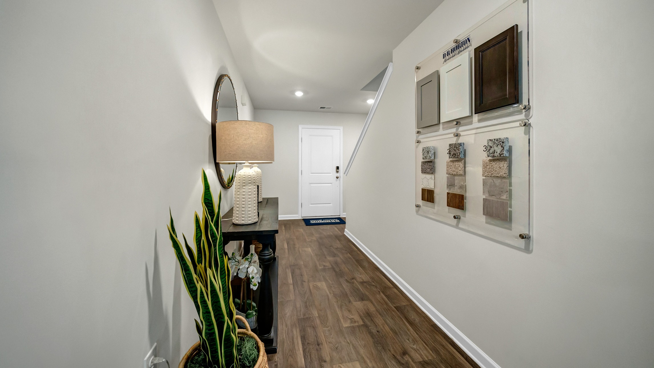 Front foyer leads to stairway to second floor