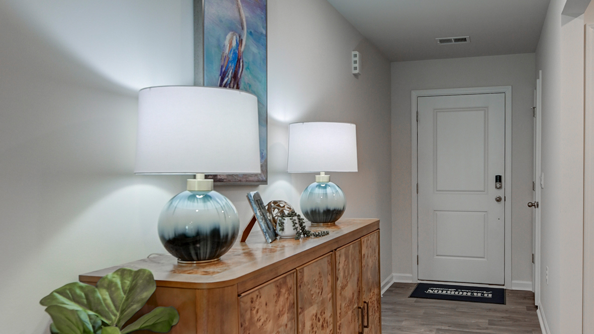 End up back at front door