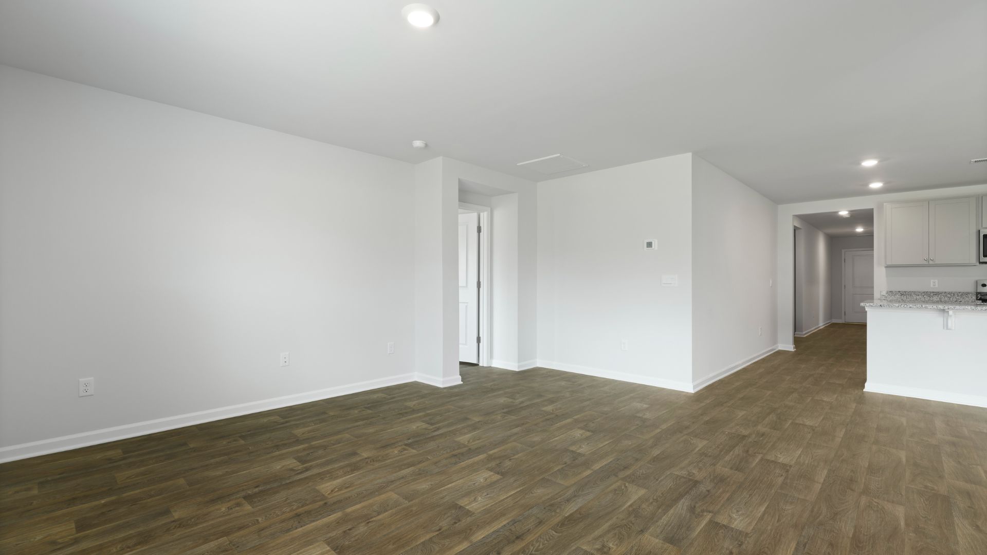 View from living area