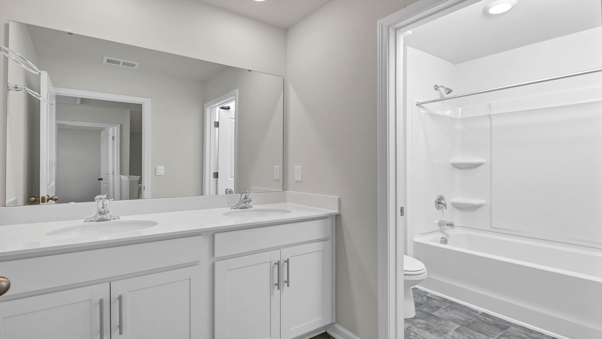 Bathroom 2 with double vanity