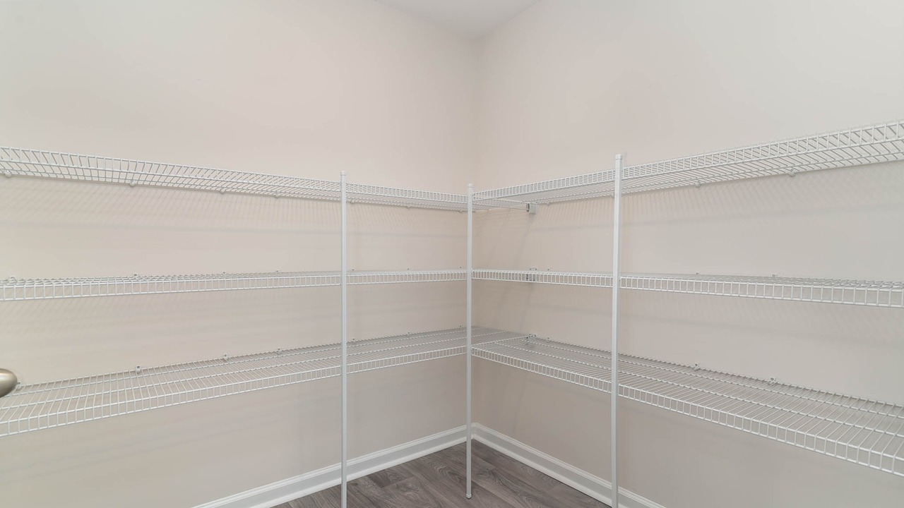 Spacious kitchen pantry