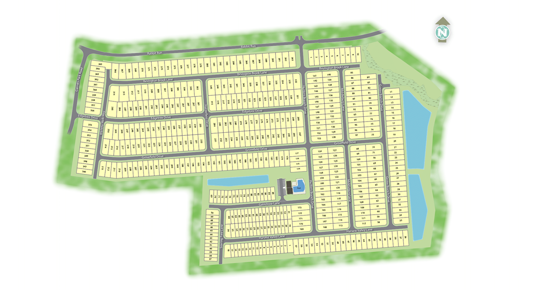 Static Lot Map
