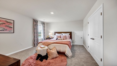 Bedroom 3 is located beside bedroom 2.