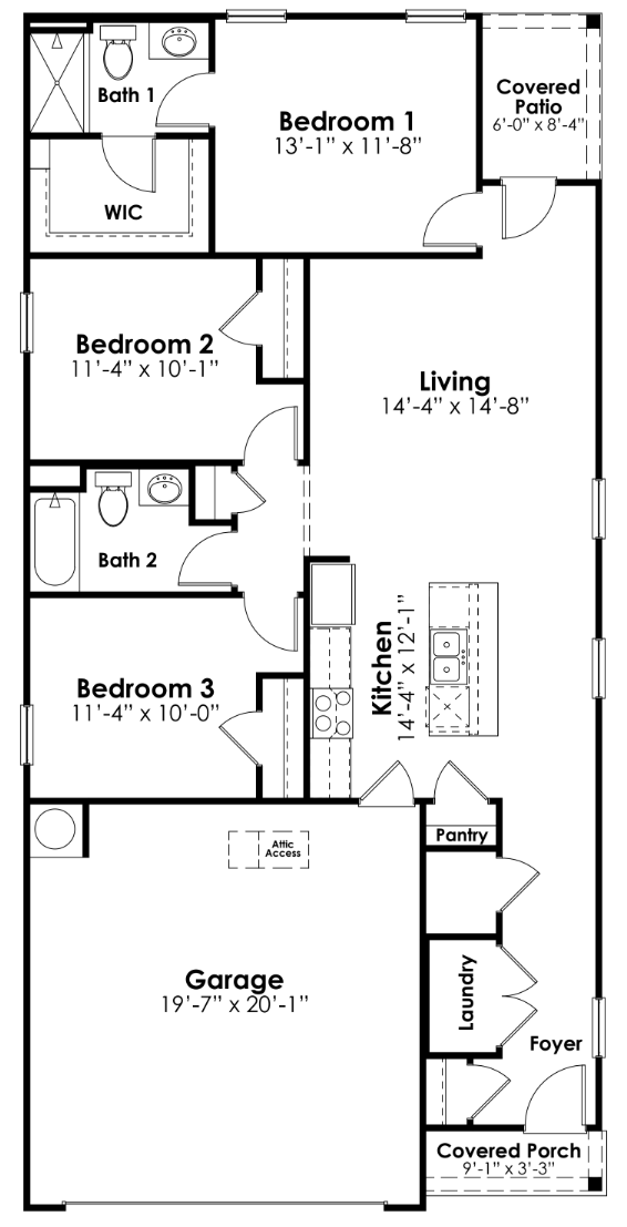 Downing floorplan image
