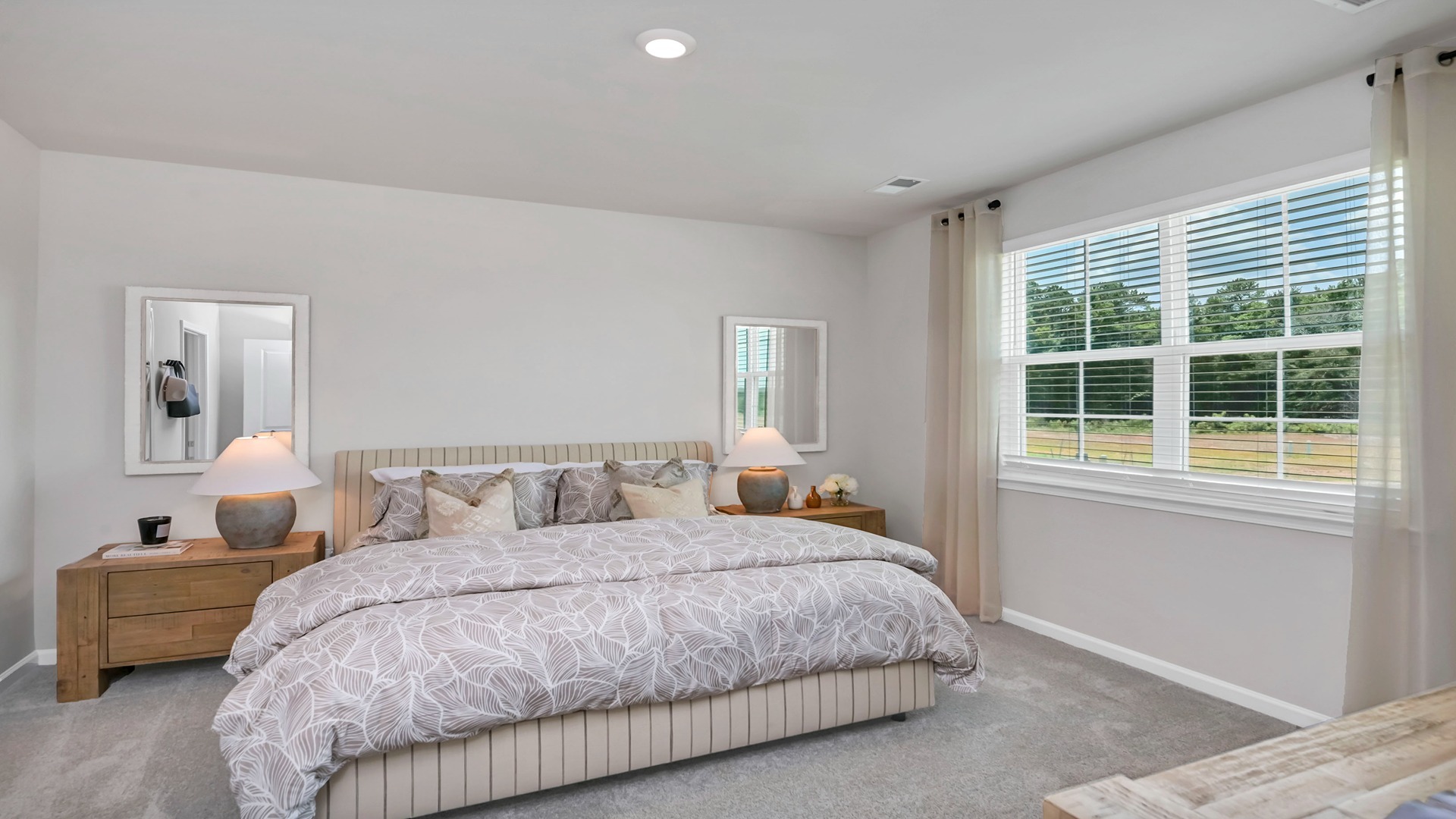 Private primary suite at the back of the home available in Gilbert, SC