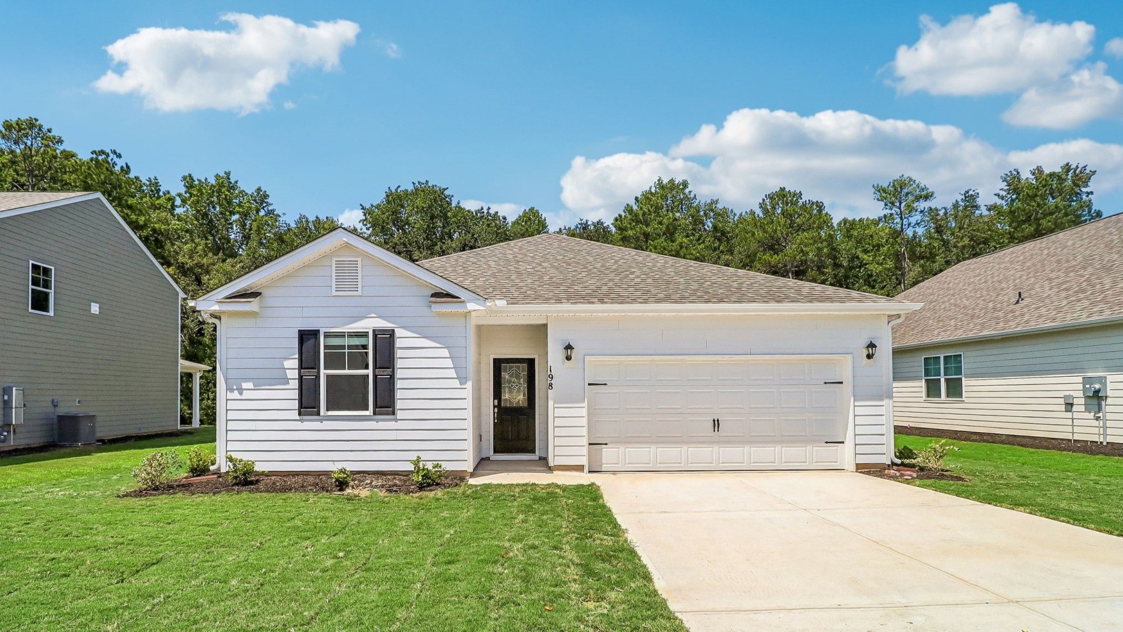 Single-story home for sale in Gilbert, SC with 2-car garage, 3 bedrooms, and 2 bathrooms