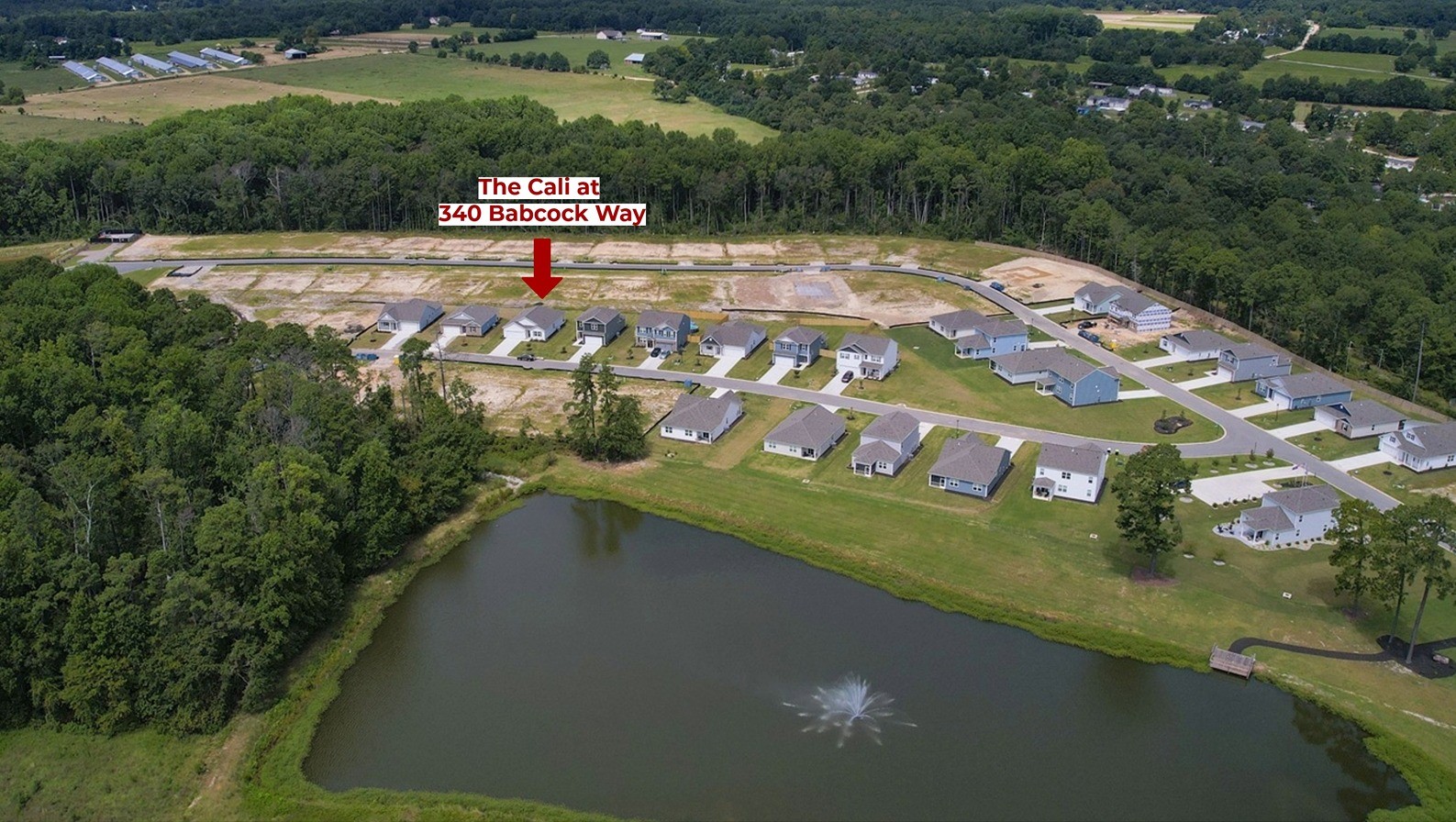 Location of the home in the community.