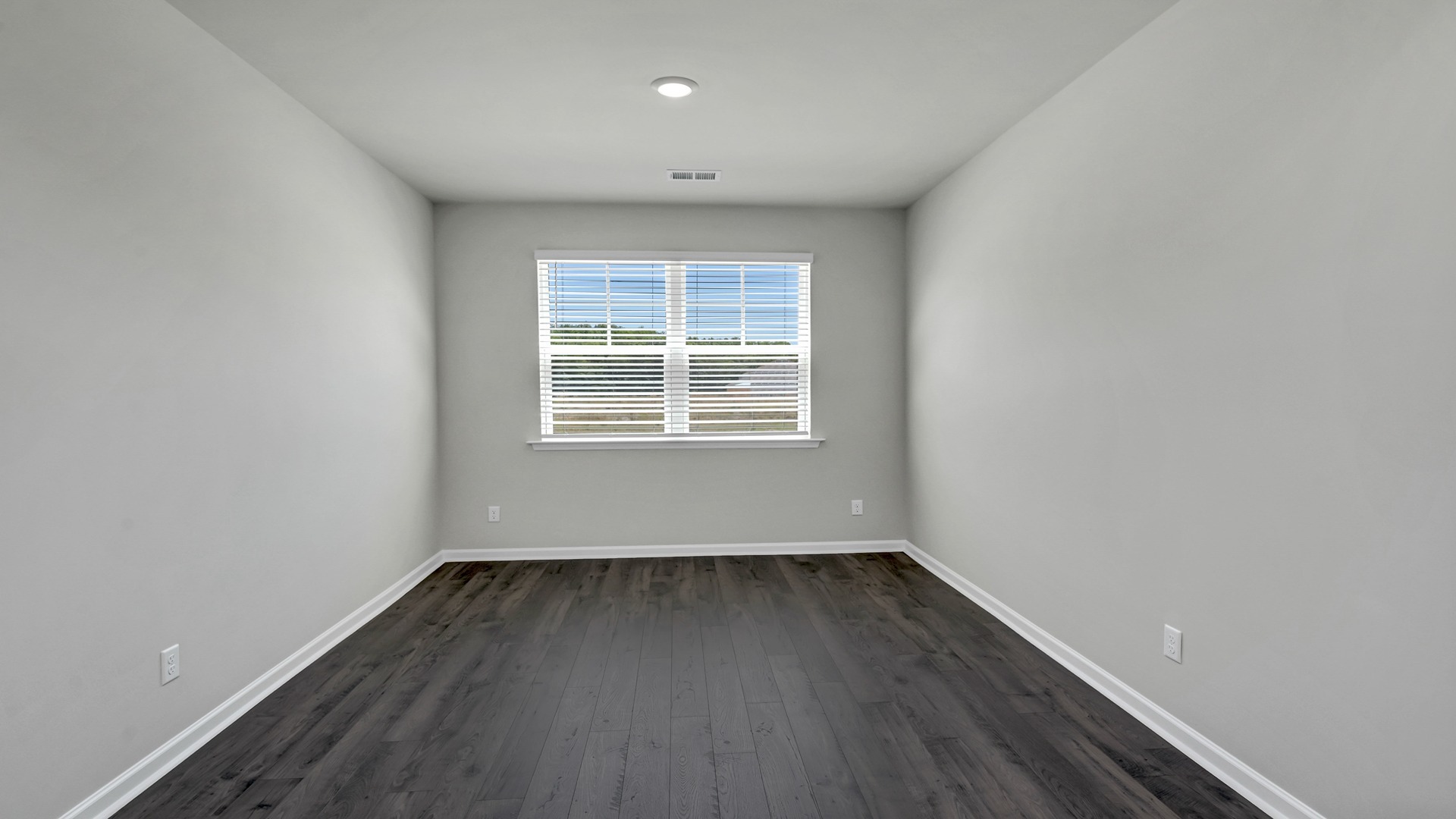 Flex space could be used as home office or formal dining area