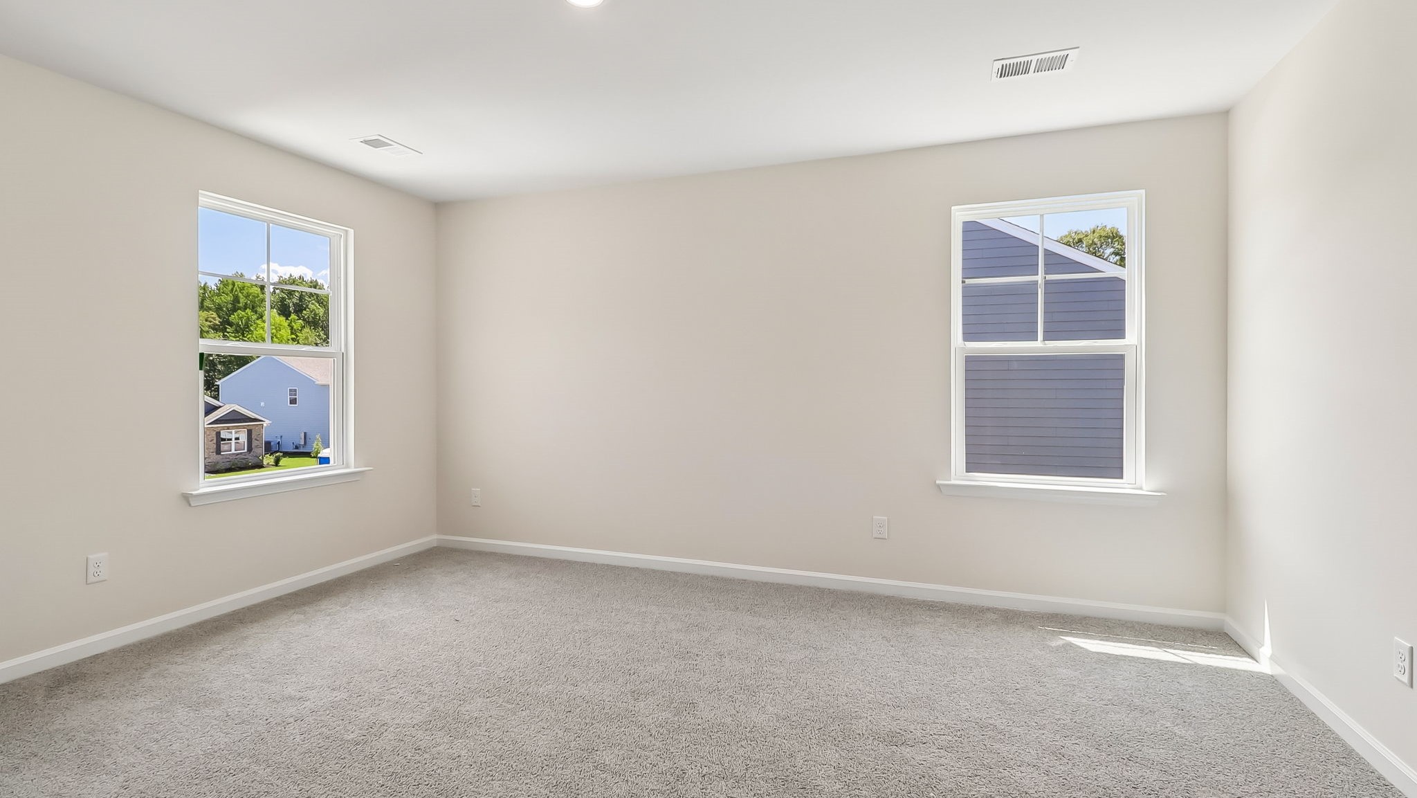 Spacious primary suite upstairs in new home for sale in Gilbert, SC