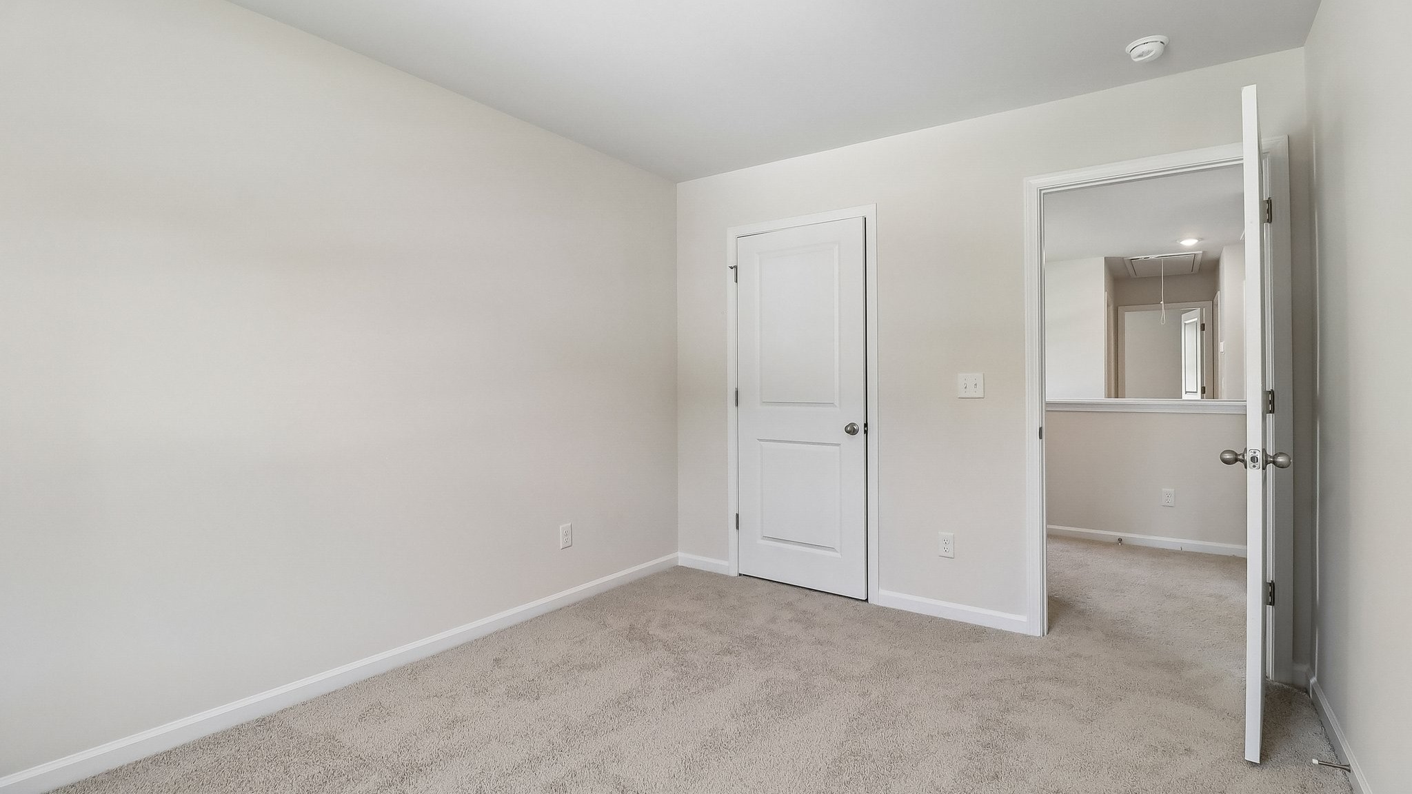 All bedrooms in the Aisle floor plan in Sease's Pond have windows for light and private closets
