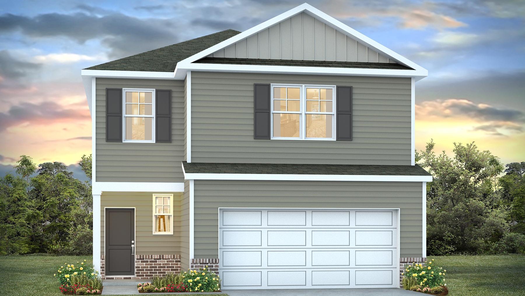 Manning B - Hardie Plank home in Lexington, SC