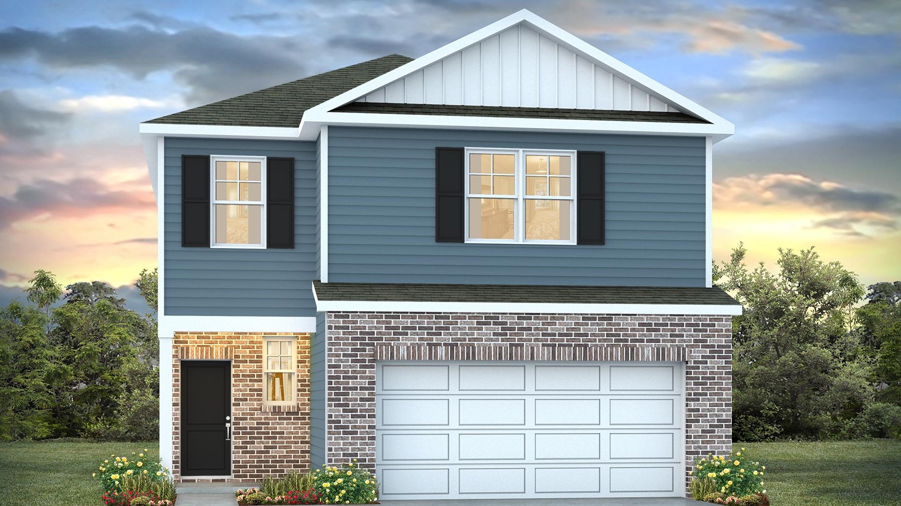 Manning D - New two-story home in South Carolina