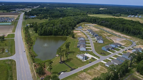 Community right off of Augusta Hwy/Hwy 1
