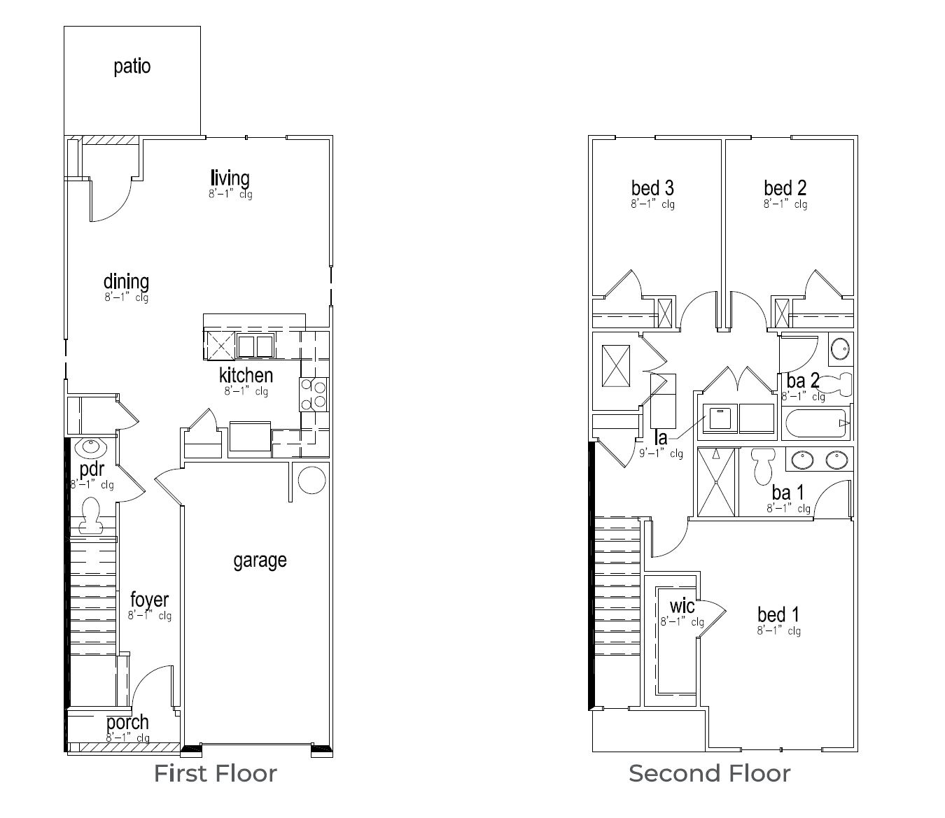 Floor Plan in Willow Commons Lugoff, SC D.R. Horton