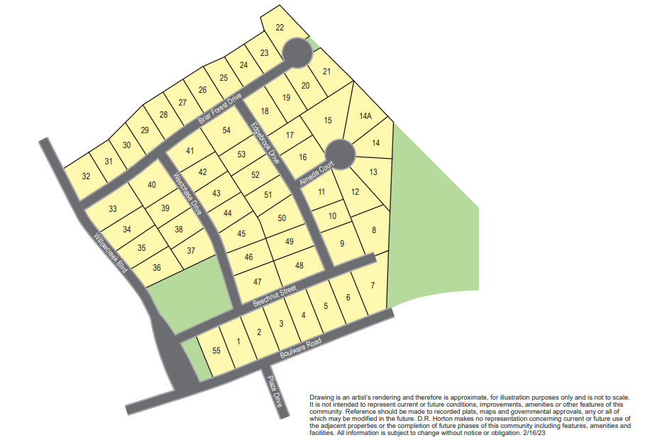 Static Lot Map